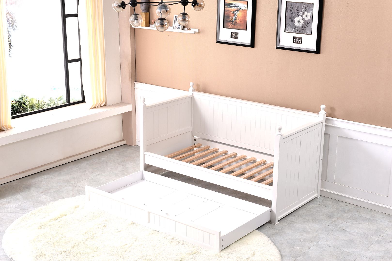 brand new Carolina single daybed/ sofa bed with single size trundle bed